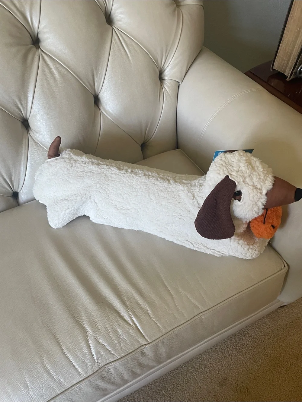 Dachshund ghost Humane World for Animals Decorative Pillow